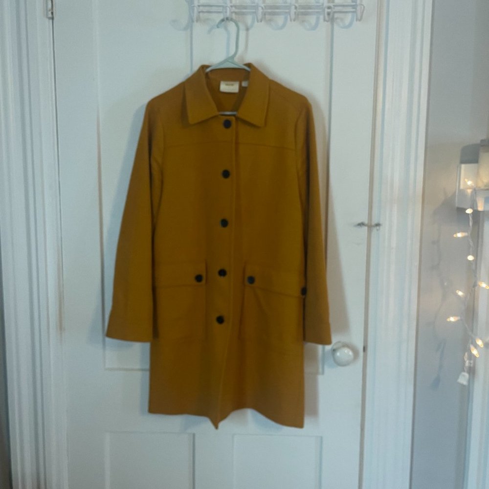 Anthroplogie (Mauve) Long Coat